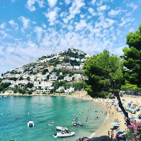 Impresionantes Vistas Del Mar En Roses, Canyelles Appartement